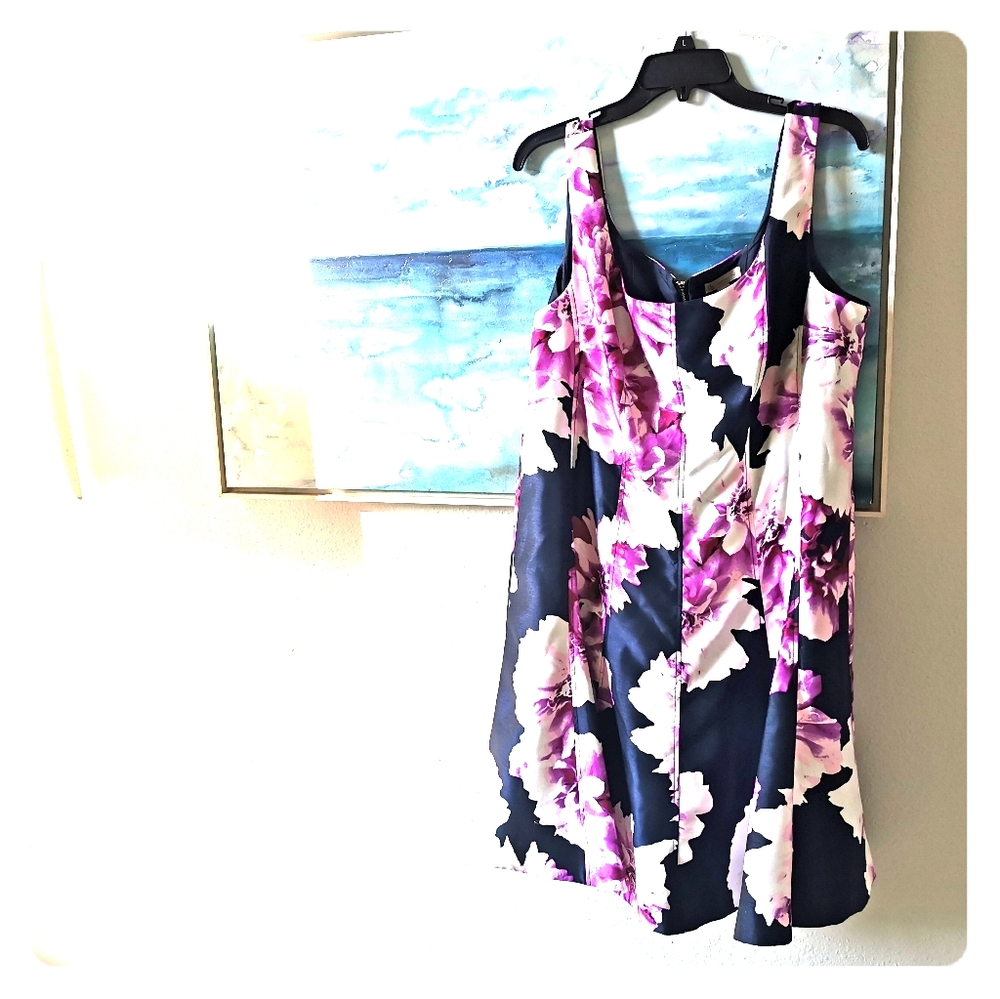 Floral print dress